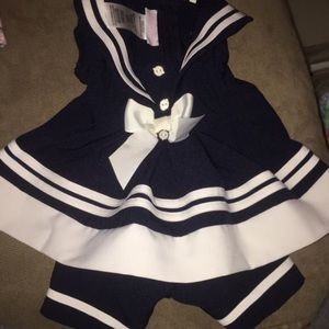 Bonnie baby sailor outfit